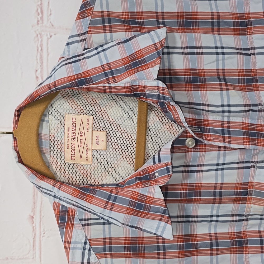 Filson Men's Twin Lakes Sport Shirt Size M - Picture 3 of 13